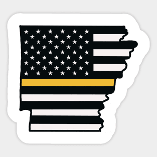 Dispatch Arkansas flag Sticker